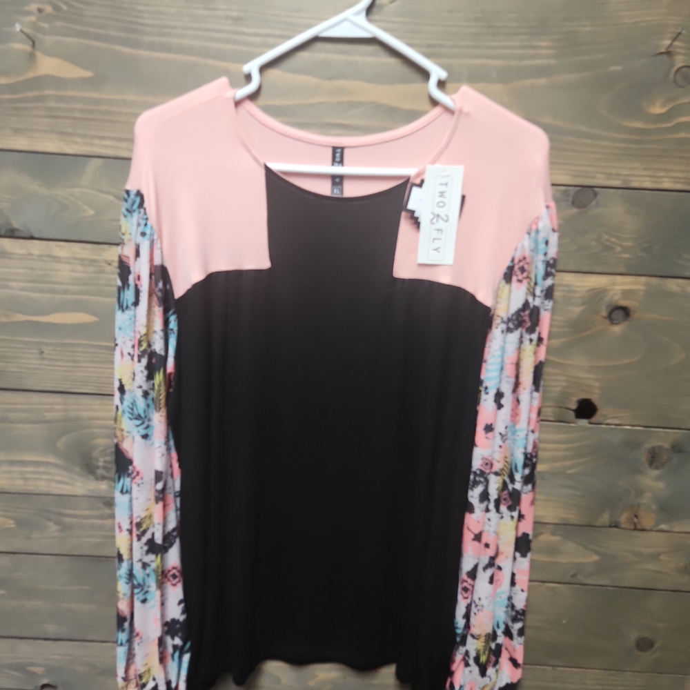 NWT TWO 2 FLY FLORIDA PALMS COOL MESH SLEEVES SIZE XL